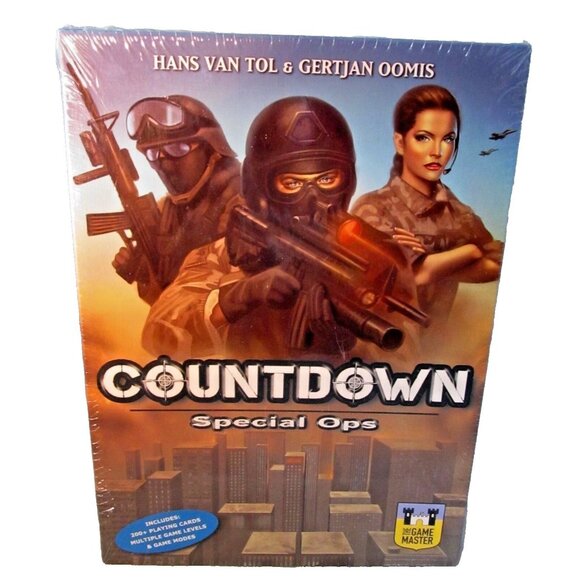 Countdown Special Ops Board Game The Game Master Hans van TolGertjan Oomis